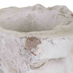 Macetero Alexandra House Living Classic Blanco Magnesio 27 x 40 x 35 c