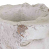 Macetero Alexandra House Living Classic Blanco Magnesio 27 x 40 x 35 c