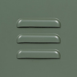 Vitrina con Doble Puerta de Cristal Menta Cristal Hierro 72 x 35 x 178
