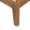 Mesita de Noche GEREL Natural Madera de abeto Madera MDF Fibra natural