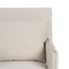 Sillón Crema Pluma Madera de pino Foam 75 x 76 x 90,5 cm