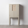 Armario ropero ORIENTAL CHIC Taupé Madera MDF 60 x 30 x 130 cm