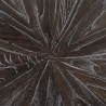 Mesa de Centro Dorado Marrón oscuro 90 x 90 x 45 cm