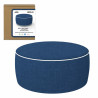 Puff Hinchable Aktive Azul marino Clásico 53 x 23 x 53 cm (4 Unidades
