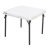 Mesa Infantil Lifetime Blanco Plegable 61 x 53,5 x 61 cm Acero Plásti