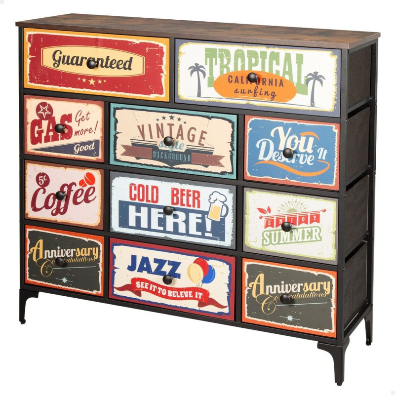 Cómoda Max Home Vintage 103 x 98 x 30 cm Cómoda Max Home Vintage 103 x 98 x 30 cm