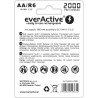 Pilas Recargables EverActive EVHRL6-2000 AA LR6 1,2 V 3.7 V