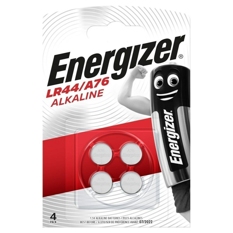 Pilas Energizer LR44/A76 1,5 V (4 Unidades) Pilas Energizer LR44/A76 1,5 V (4 Unidades)