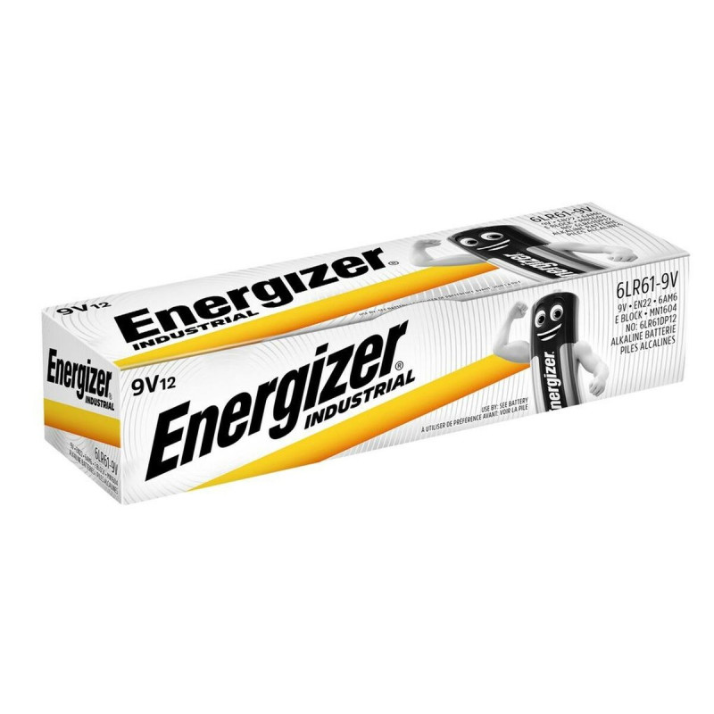 Pilas Energizer LR6 9 V (12 Unidades) Pilas Energizer LR6 9 V (12 Unidades)