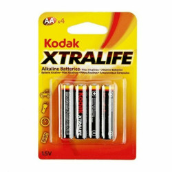 Pila Kodak AA 1,5 V 2700 mAh 2700 mAh 1,5 V AA (4 Unidades)