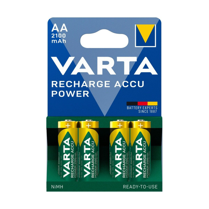 Pilas Recargables Varta -56706B AA 2100 mAh 1,2 V Pilas Recargables Varta -56706B AA 2100 mAh 1,2 V