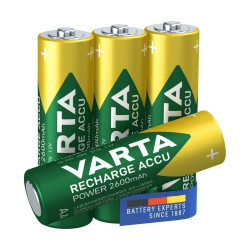 Pilas Recargables Varta RECHARGE ACCU Power AA 2600 mAh 1,2 V AA (1 un
