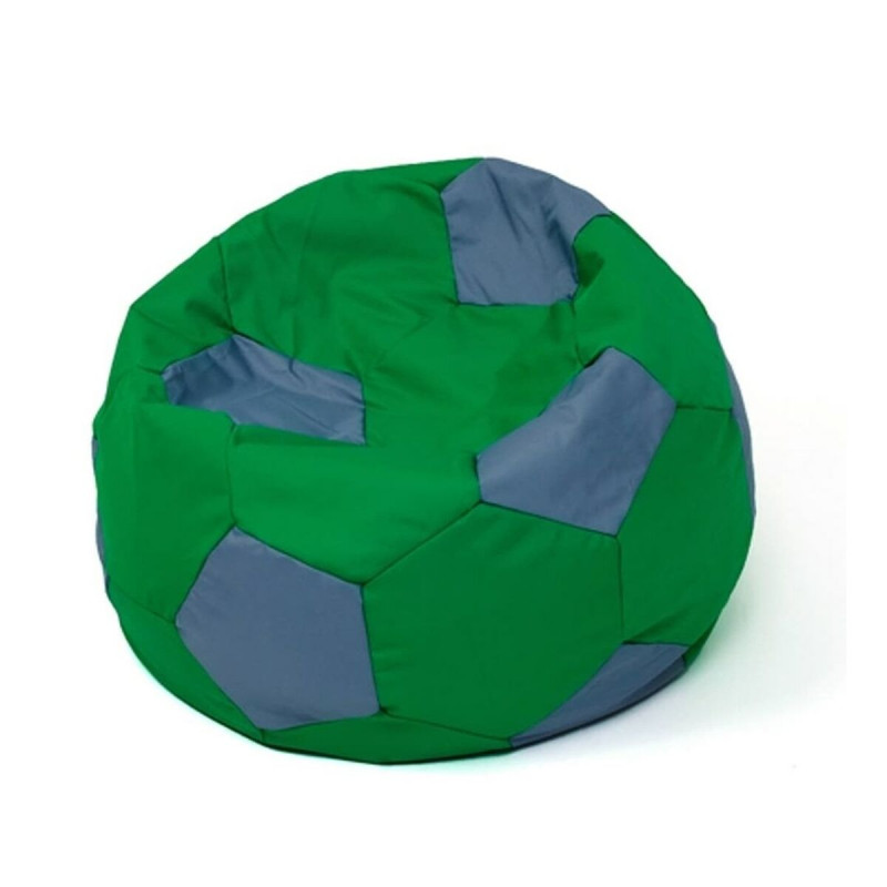 Puff GO GIFT Verde Gris Oxford Fútbol Puff GO GIFT Verde Gris Oxford Fútbol