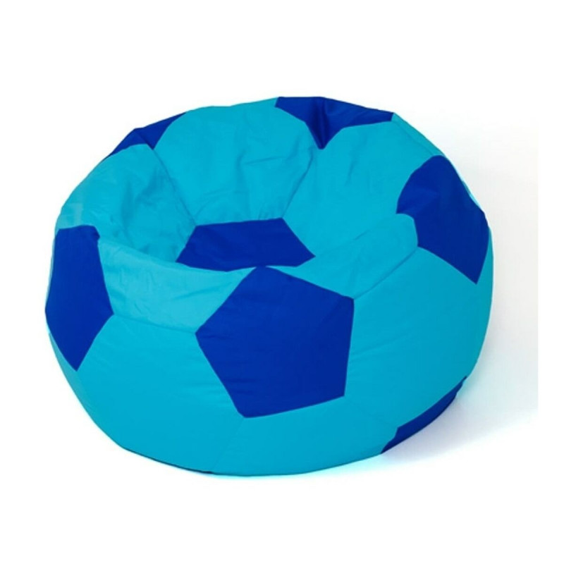 Puff GO GIFT Azul Oxford Fútbol Puff GO GIFT Azul Oxford Fútbol