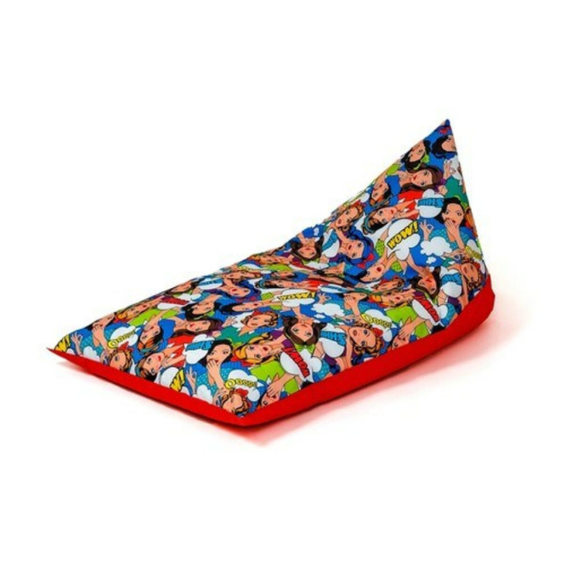 Puff GO GIFT Rojo Oxford tejido antidesgarros Puff GO GIFT Rojo Oxford tejido antidesgarros