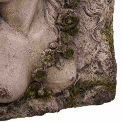 Macetero Alexandra House Living Fibra de Vidrio Magnesio 45 x 16 x 47