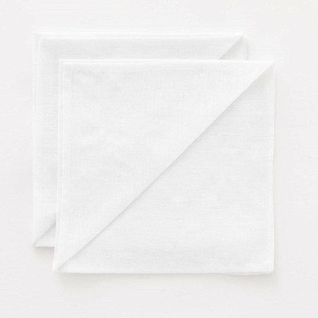 Servilletas Belum Blanco Multicolor Lino 50 x 50 cm 2 Unidades