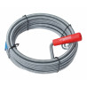 Desatascador Rothenberger Gris Metal 5 m Ø 9 mm