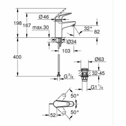 Grifo Monomando Grohe