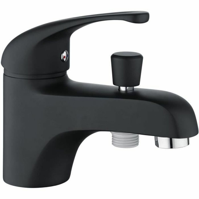 Grifo Monomando para ducha Rousseau Fira Negro noir 12 x 14 x 21 cm