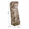 Macetero Alexandra House Living Fibra de Vidrio Magnesio 22 x 78 x 29