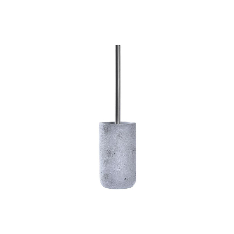 Escobilla para el Baño DKD Home Decor Gris Plateado Acero Inoxidable