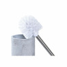 Escobilla para el Baño DKD Home Decor Gris Plateado Acero Inoxidable