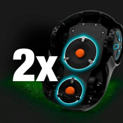 Robot cortacésped Gardena Smart SILENO Free 600 M²