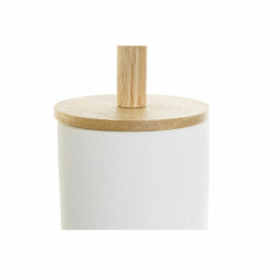 Escobilla para el Baño DKD Home Decor 10 x 10 x 38 cm Natural Blanco