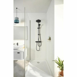 Columna de Ducha Grohe Vitalio Start System 250 Negro ABS