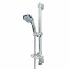Columna de Ducha Rousseau Gris Chrome Metal