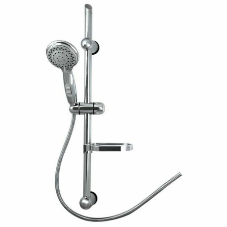 Columna de Ducha Rousseau Gris Chrome Metal