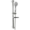 Columna de Ducha Rousseau Gris Chrome Metal