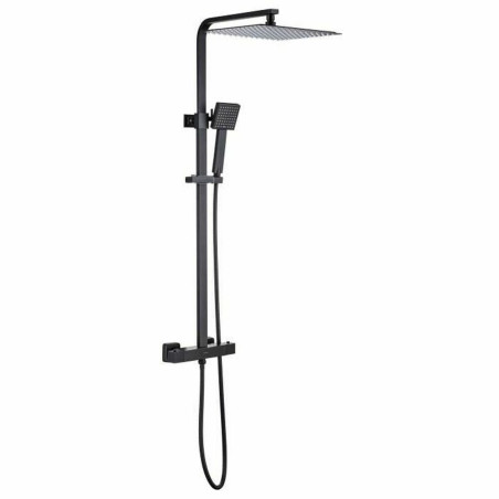 Columna de Ducha Oceanic Negro ABS 30 mm 30 cm 150 mm