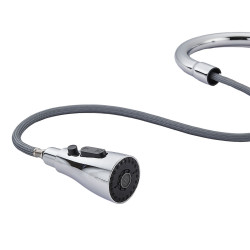 Grifo Monomando Fontastock Cromo Acero Inoxidable Latón Cerámico Ale