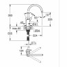 Grifo para Cocina Grohe Get - 31494001 Forma de C Metal