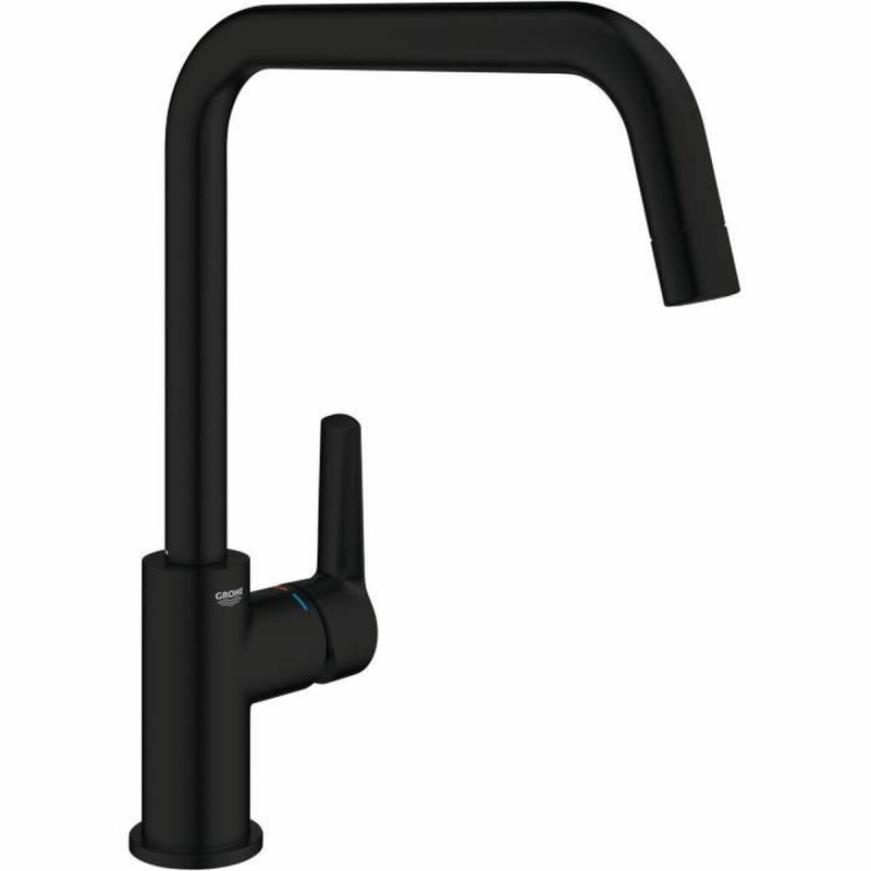 Grifo Monomando Grohe GROHE Start Negro Negro mate Latón Forma de C