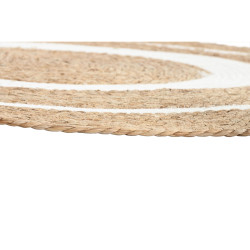 Alfombra Home ESPRIT Blanco Natural