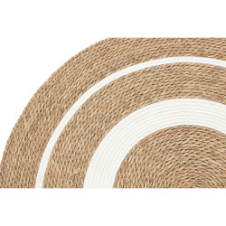 Alfombra Home ESPRIT Blanco Natural