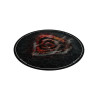 Alfombra Gaming Genesis Tellur 400 - Lava Ø 100 cm Tela Redonda