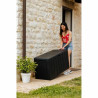 Arcón de Exterior Toomax Negro Resina 270 L