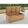 Arcón Madera de eucalipto 48,5 x 109,5 x 37 cm
