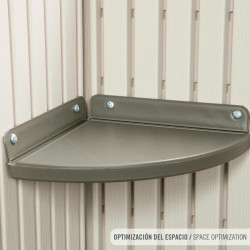 Caseta Lifetime 215 x 227 x 215 cm Gris