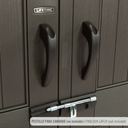 Caseta Lifetime 215 x 227 x 215 cm Gris