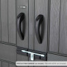 Caseta Lifetime 207 x 228 x 354 cm Gris