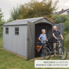 Caseta Lifetime 207 x 228 x 354 cm Gris
