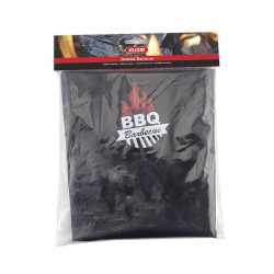 Delantal Algon 61 x 75,5 cm Negro Barbacoa