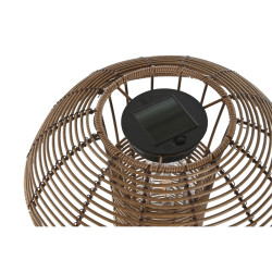 Lámpara solar Home ESPRIT Marrón 30 x 30 x 50 cm