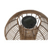 Lámpara solar Home ESPRIT Marrón 30 x 30 x 50 cm