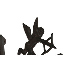 Campana Home ESPRIT Marrón Negro Hierro 16,5 x 10 x 21 cm